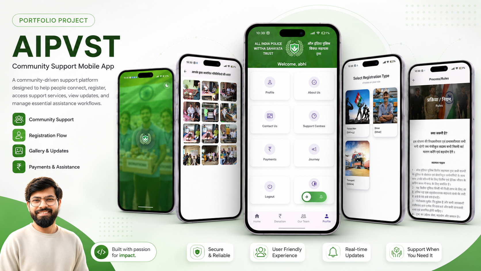 AIPVST – All India Police Vittiya Sahayata Trust Mobile Application